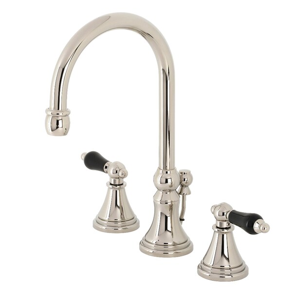 Kingston Brass KS2986PKL Duchess Widespread Bathroom Faucet W/ Brass Pop-Up, Nickel KS2986PKL - main
